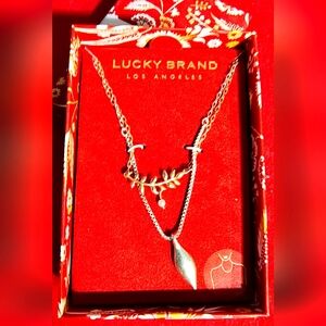 Layered necklace new in box